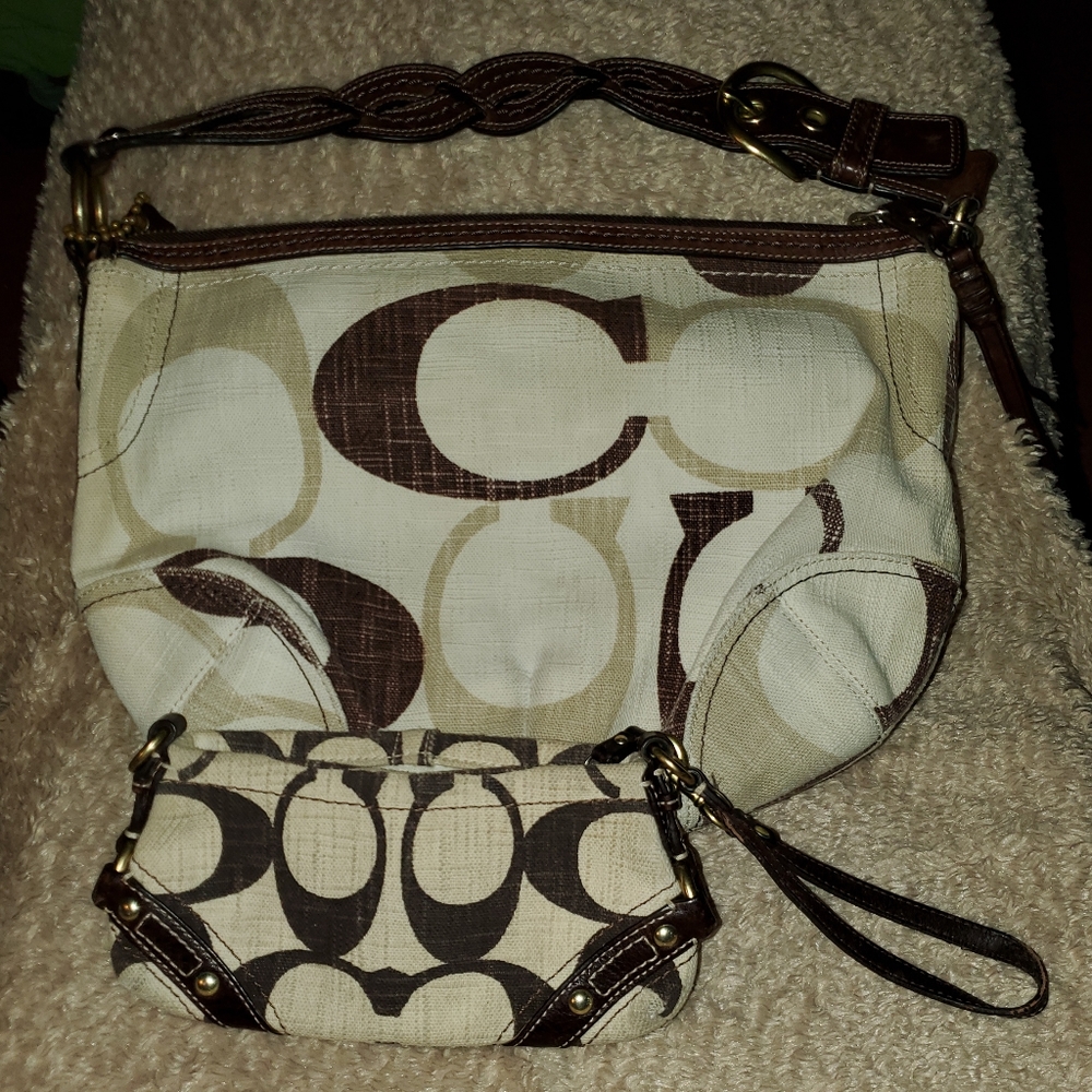 COACH Purse and Wristlet